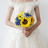 Maxbell Artificial Wedding Bride Bouquet for Festival Anniversary Supplies