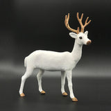 Maxbell Deer Figurines Statue Crafts for Living Room Cabinet Housewarming Gifts Style B