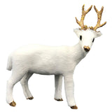 Maxbell Deer Figurines Statue Crafts for Living Room Cabinet Housewarming Gifts Style B