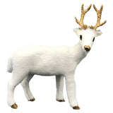 Maxbell Deer Figurines Statue Crafts for Living Room Cabinet Housewarming Gifts Style B