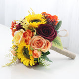 Maxbell Artificial Wedding Bouquet Holding Flower for Proposal Wedding Ceremony