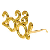 Maxbell 2023 Funny Glasses Eve Party Supplies Photo Prop for Kids Celebration Aureate