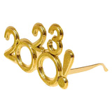 Maxbell 2023 Funny Glasses Eve Party Supplies Photo Prop for Kids Celebration Aureate