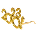 Maxbell 2023 Funny Glasses Eve Party Supplies Photo Prop for Kids Celebration Aureate