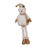 Maxbell Christmas Snowman Figurine Embellishments for Bedroom Party Decoration Pointed Hat