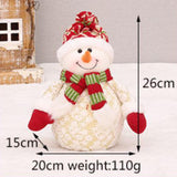 Maxbell Christmas Doll Decoration Christmas Ornaments for Bedroom Office Decoration Snowman S