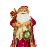 Maxbell Standing santa claus Figurines Decration for Indoor Window