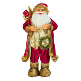 Maxbell Standing santa claus Figurines Decration for Indoor Window
