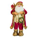 Maxbell Standing santa claus Figurines Decration for Indoor Window