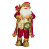 Maxbell Standing santa claus Figurines Decration for Indoor Window