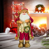 Maxbell Standing santa claus Figurines Decration for Indoor Window