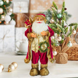 Maxbell Standing santa claus Figurines Decration for Indoor Window