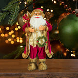 Maxbell Standing santa claus Figurines Decration for Indoor Window