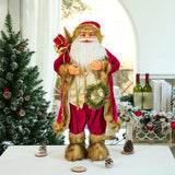 Maxbell Standing santa claus Figurines Decration for Indoor Window
