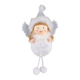 Maxbell Christmas Tree Decorations Xmas Angel Doll Warm Smile Size 7x4x14cm Festival Snowflake