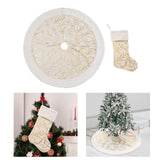 Maxbell Xmas Tree Decoration Floor Cover Ornament Xmas Socks for Festival Decor Base