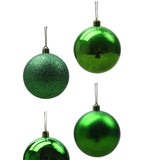 Maxbell 24 Pieces Christmas Balls Ornament Shatterproof for Wedding Holiday Home Green