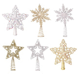 Maxbell Christmas Tree Top Xmas Decor Xmas Tree Ornament Window Party A Aureate