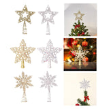 Maxbell Christmas Tree Top Xmas Decor Xmas Tree Ornament Window Party A Aureate