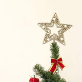 Maxbell Christmas Tree Top Xmas Decor Xmas Tree Ornament Window Party A Aureate