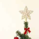 Maxbell Christmas Tree Top Xmas Decor Xmas Tree Ornament Window Party B Aureate