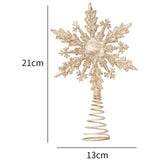 Maxbell Christmas Tree Top Xmas Decor Xmas Tree Ornament Window Party C Aureate