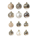 Maxbell 48 Pieces Xmas Tree Hanging Ornaments for Party New Year Decoration Champagne