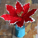 Maxbell Artificial Christmas flowers Decoration for Christmas Wreath