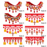 Maxbell Happy New Year Banner Outdoor Chinese Style New Years Eve Supplies Style A