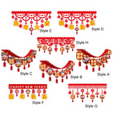 Maxbell Happy New Year Banner Outdoor Chinese Style New Years Eve Supplies Style A