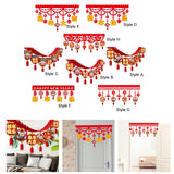 Maxbell Happy New Year Banner Outdoor Chinese Style New Years Eve Supplies Style A
