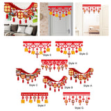 Maxbell Happy New Year Banner Outdoor Chinese Style New Years Eve Supplies Style A
