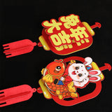 Maxbell Happy New Year Banner Outdoor Chinese Style New Years Eve Supplies Style A