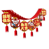 Maxbell Happy New Year Banner Outdoor Chinese Style New Years Eve Supplies Style A