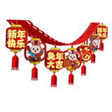 Maxbell Happy New Year Banner Outdoor Chinese Style New Years Eve Supplies Style A