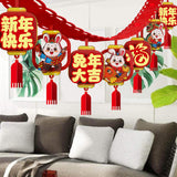 Maxbell Happy New Year Banner Outdoor Chinese Style New Years Eve Supplies Style A