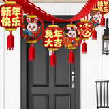 Maxbell Happy New Year Banner Outdoor Chinese Style New Years Eve Supplies Style A