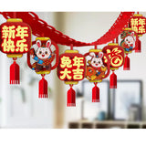 Maxbell Happy New Year Banner Outdoor Chinese Style New Years Eve Supplies Style A