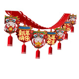 Maxbell Happy New Year Banner Outdoor Chinese Style New Years Eve Supplies Style C