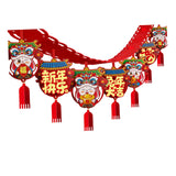 Maxbell Happy New Year Banner Outdoor Chinese Style New Years Eve Supplies Style C