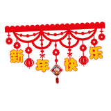 Maxbell Happy New Year Banner Outdoor Chinese Style New Years Eve Supplies Style D