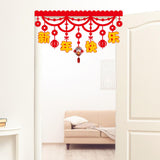 Maxbell Happy New Year Banner Outdoor Chinese Style New Years Eve Supplies Style D