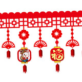Maxbell Happy New Year Banner Outdoor Chinese Style New Years Eve Supplies Style F