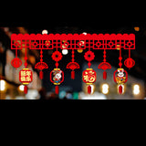 Maxbell Happy New Year Banner Outdoor Chinese Style New Years Eve Supplies Style F