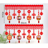 Maxbell Happy New Year Banner Outdoor Chinese Style New Years Eve Supplies Style F