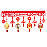 Maxbell Happy New Year Banner Outdoor Chinese Style New Years Eve Supplies Style F