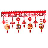 Maxbell Happy New Year Banner Outdoor Chinese Style New Years Eve Supplies Style F