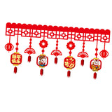 Maxbell Happy New Year Banner Outdoor Chinese Style New Years Eve Supplies Style F