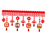 Maxbell Happy New Year Banner Outdoor Chinese Style New Years Eve Supplies Style F