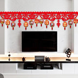 Maxbell Happy New Year Banner Outdoor Chinese Style New Years Eve Supplies Style H